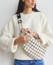 Load image into Gallery viewer, Grid Stitch Sling Bag
