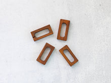 Load image into Gallery viewer, Hand-Carved Wooden Napkin Holders (Set of 4) - Rectangle
