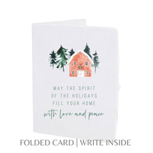 Load image into Gallery viewer, With Love + Peace | Farm Christmas Greeting Card
