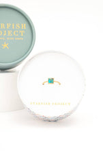 Load image into Gallery viewer, Jayne Square Turquoise Ring
