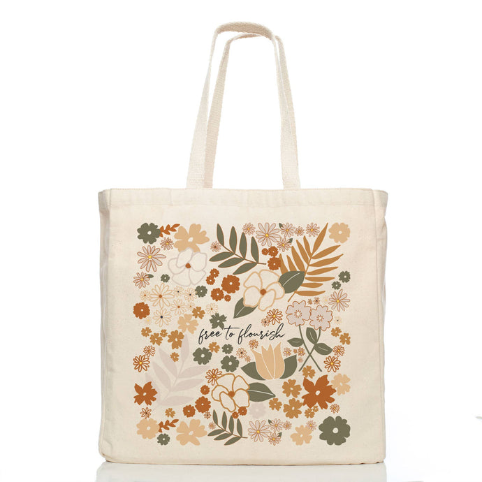 Free to Flourish Tote Bag