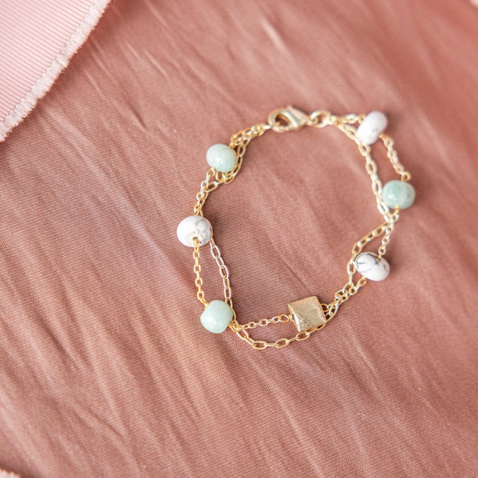 Moonlit Cascade Bracelet