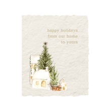 Load image into Gallery viewer, Christmas Card Box Set | Happy Holidays From Our Home
