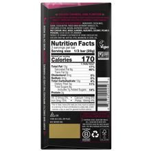 Load image into Gallery viewer, 70% Dark Chocolate with Raspberries Sharing Bar
