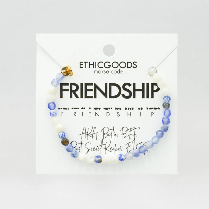 Morse Code Bracelet | Friendship