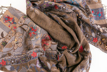 Load image into Gallery viewer, Woven Embroidered Women&#39;s Wool Wrap
