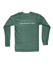 Load image into Gallery viewer, This Shirt Fights Poverty Comfort Colors Long Sleeve T-shirt
