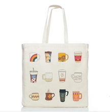 Load image into Gallery viewer, Coffee Lover Tote Bag
