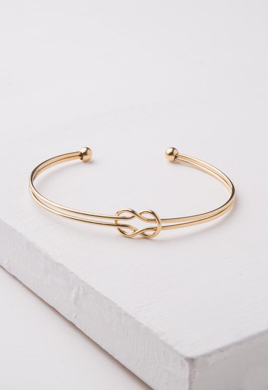 Laura Gold Knot Bracelet