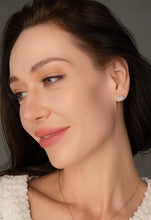 Load image into Gallery viewer, Kelly Mother of Pearl Stud Earrings
