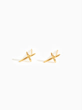 Load image into Gallery viewer, Droplet Cross Earrings
