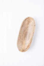 Load image into Gallery viewer, Oval Mango Wood Boat Tray
